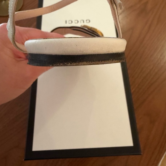 Gucci Double G Logo Sandals - Picture 4 of 11